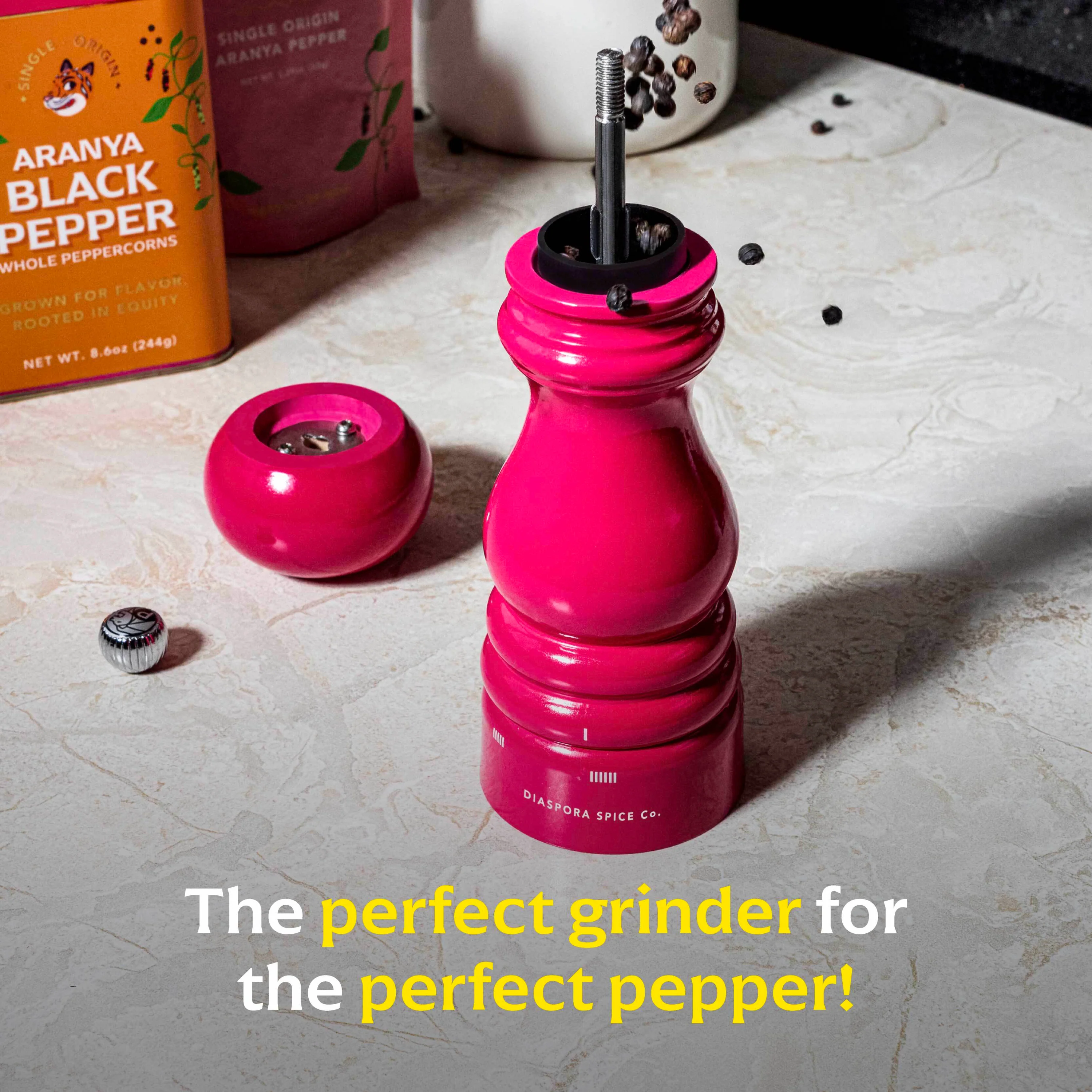 Diaspora Spice Co. x Peugeot Pepper Mill - Image 2