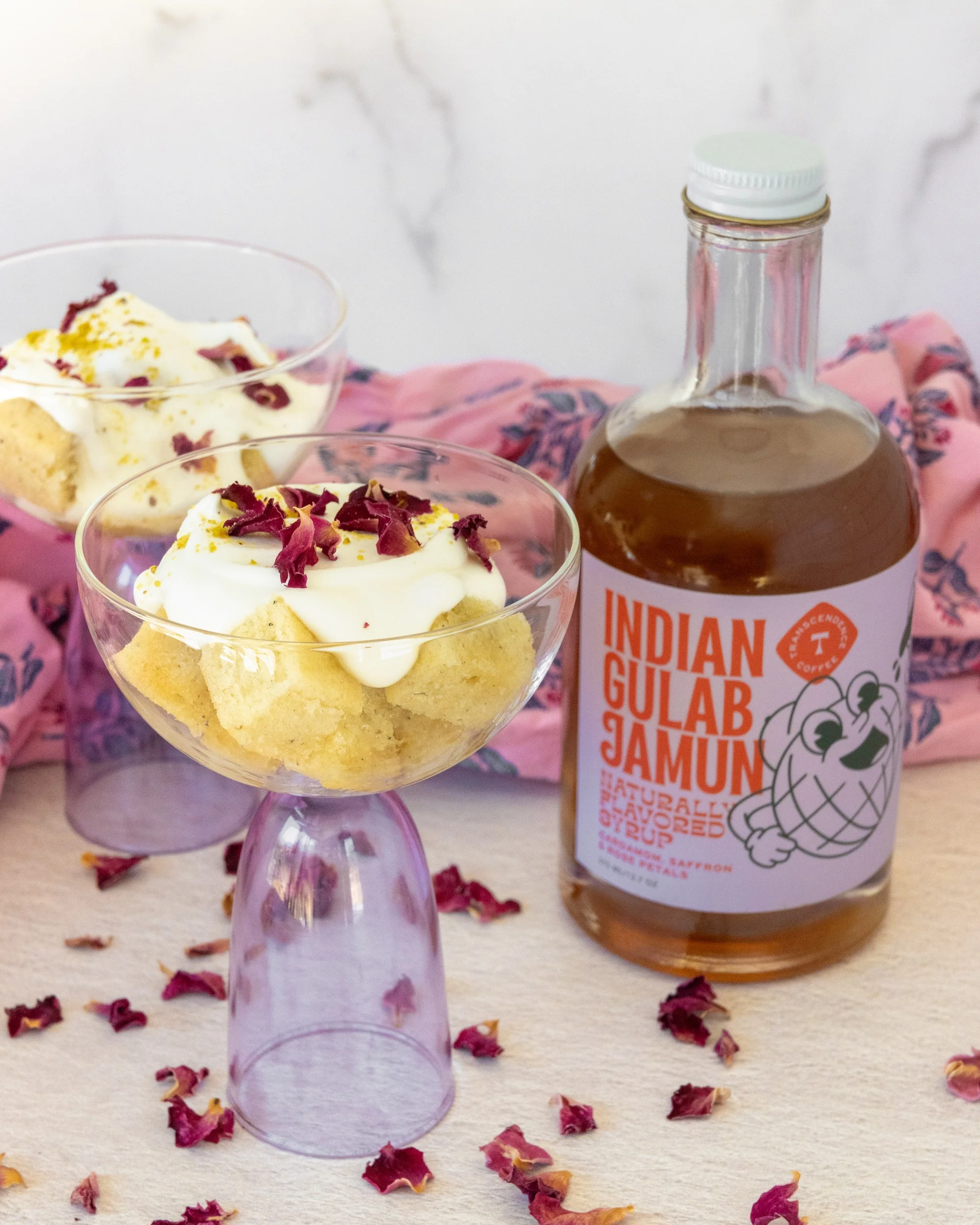 Transcendence Coffee x Diaspora Co. Indian Gulab Jamun Syrup - Image 3